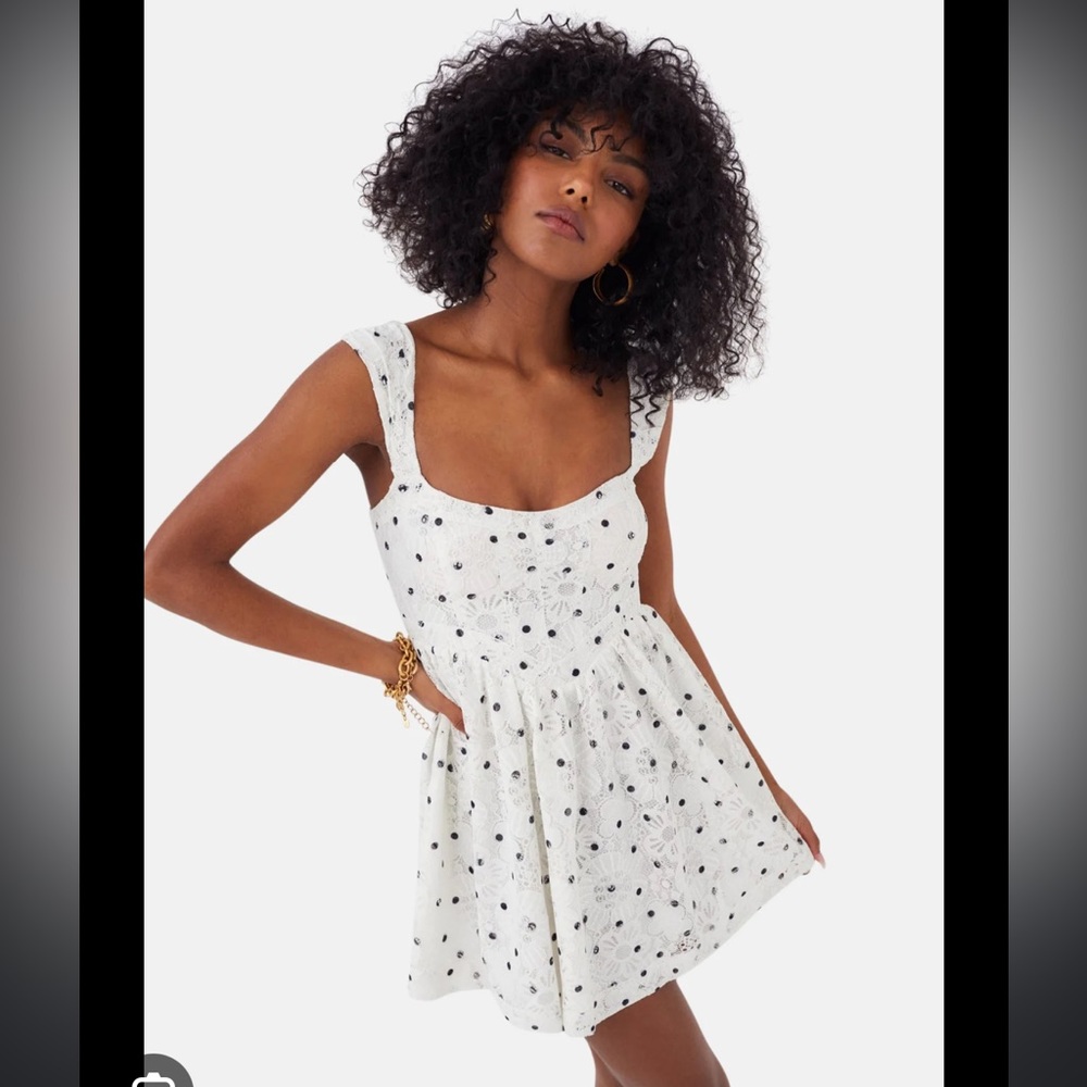 For Love and Lemons Donna Mini Dress Size Medium